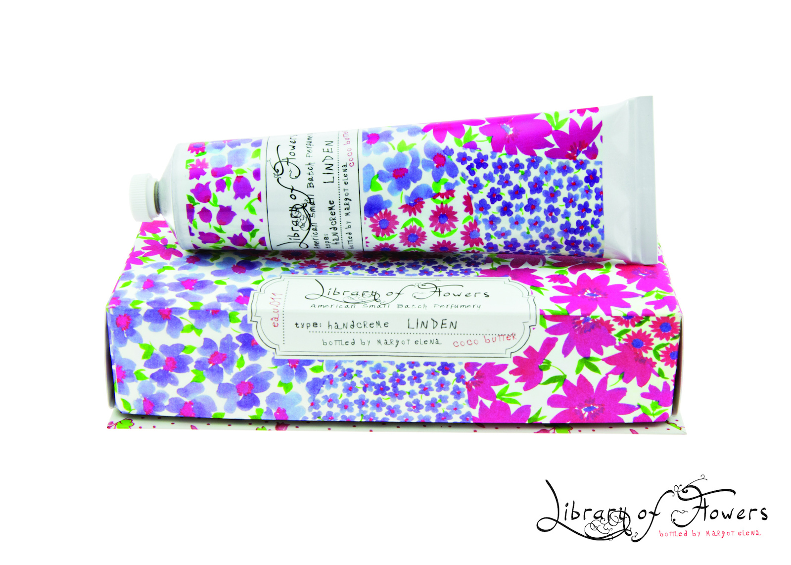 Linden, Hand Cream Library Of Flowers