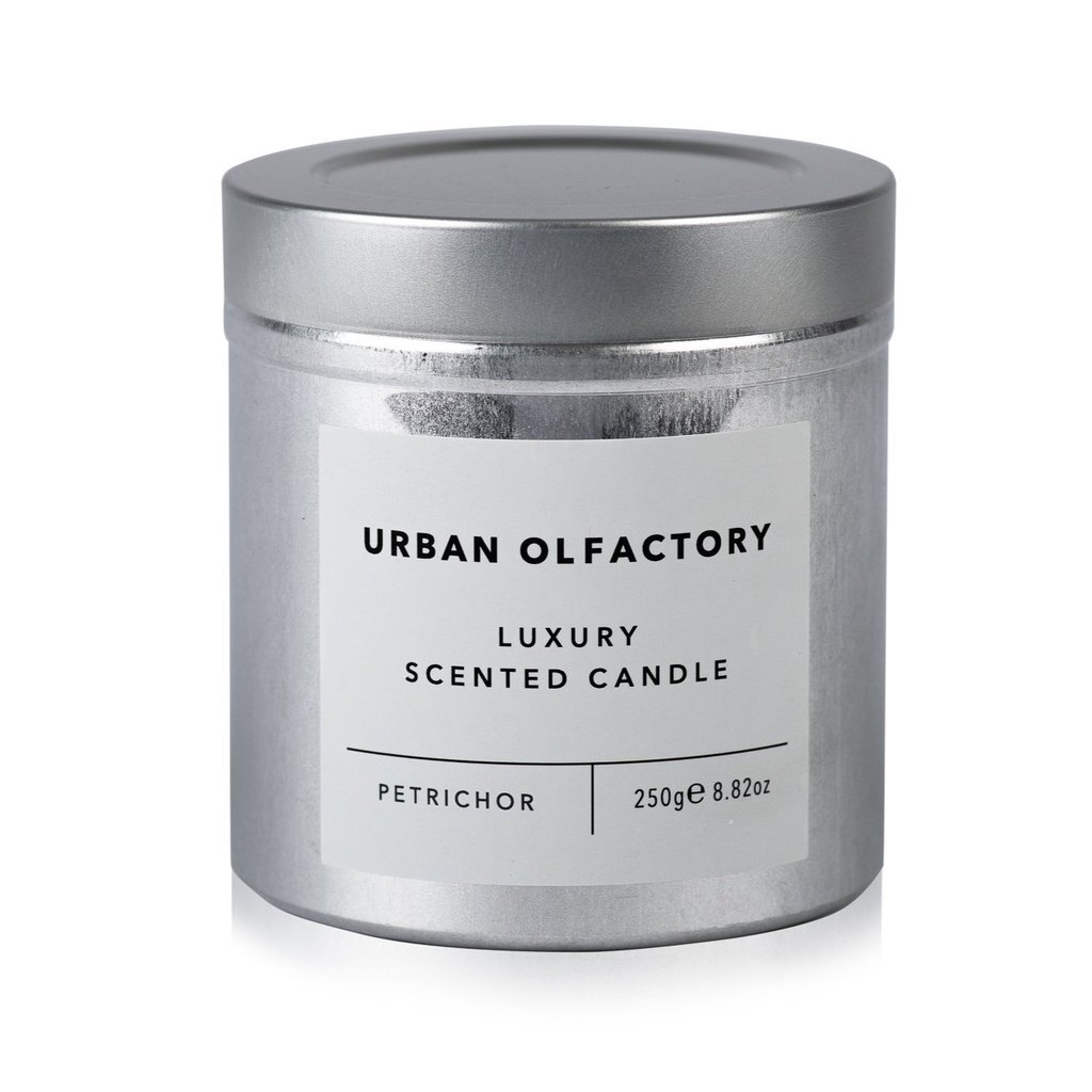 Petrichor, Luxury Tin Candle Urban Olfactory