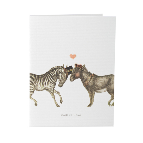 Modern Love - I love you Card