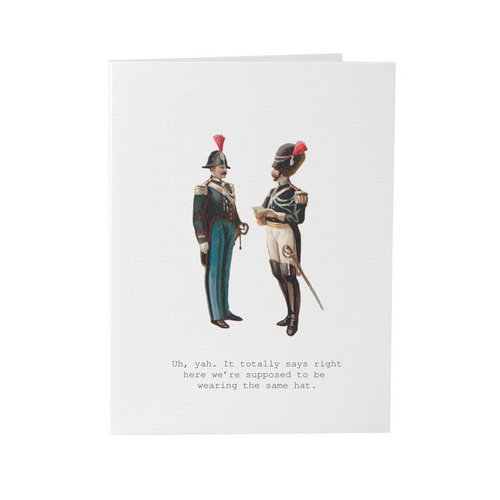 Men With Hats - Card