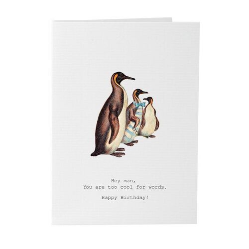 Too Cool - Birthday Card
