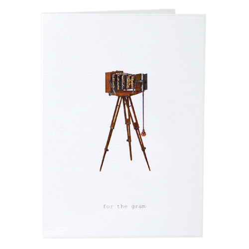 For the Gram - Greeting Card 