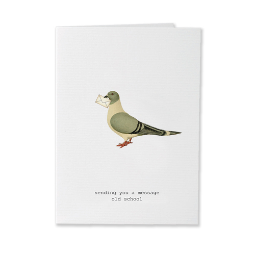 Sending You A Message - Greeting Card