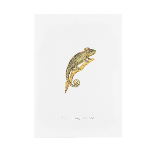 Long Time No See - Greeting Card