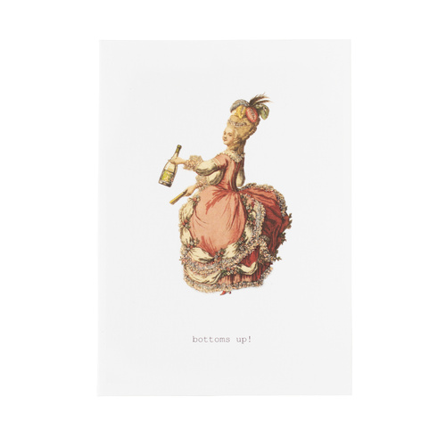Bottom's Up - Greeting Card