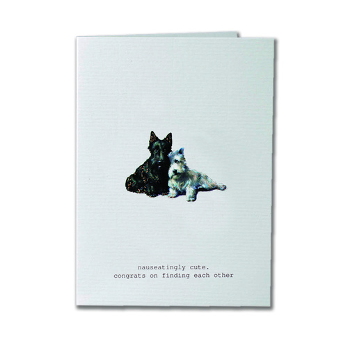 Nauseatingly Cute - Congratulations Card
