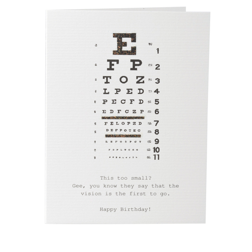 Is This Too Small? - Birthday Card