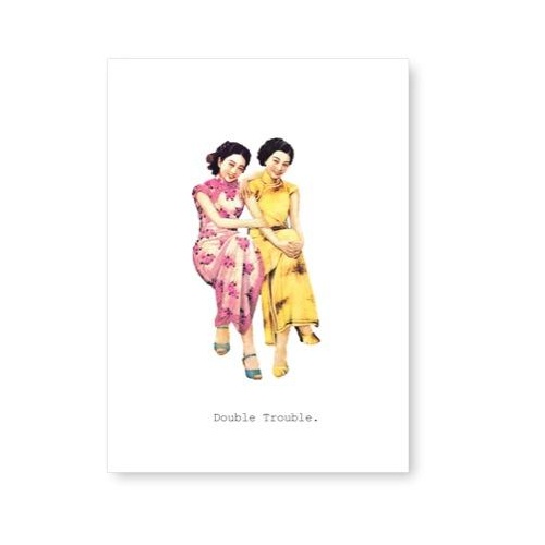 Geisha Girl - Greeting Card