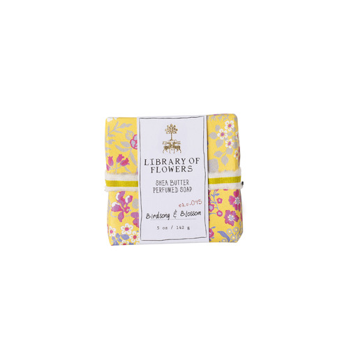 Yellow & Pink Roses - Wrapped Soap