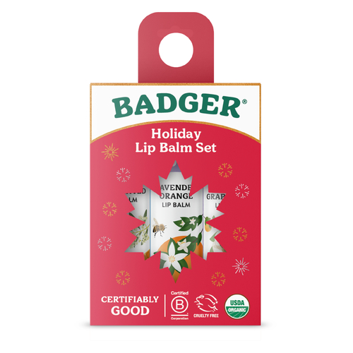 Lip Balm - Red Christmas Gift Set