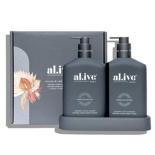 Coconut + Wild Orange - Wash & Lotion Duo 