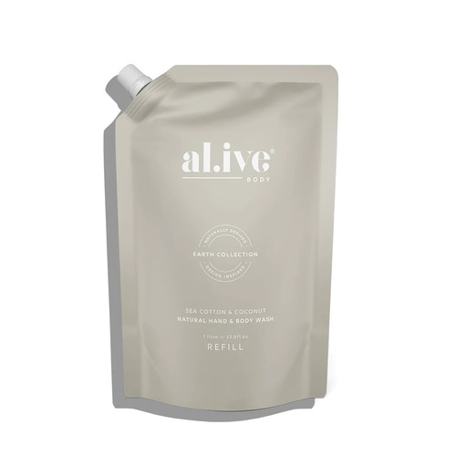 Sea Cotton + Coconut- Hand & Body Wash Refill