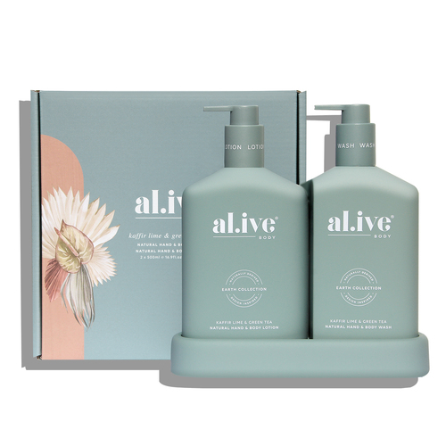 Kaffir Lime + Green Tea and Wash & Lotion Duo 