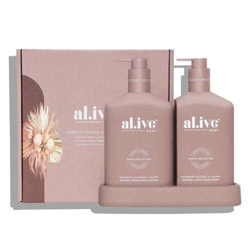 Raspberry Blossom + Juniper - Wash & Lotion Duo 