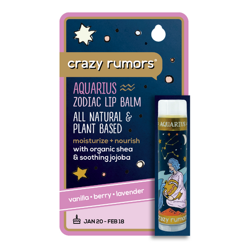 Aquarius - Zodiac Lip Balm 