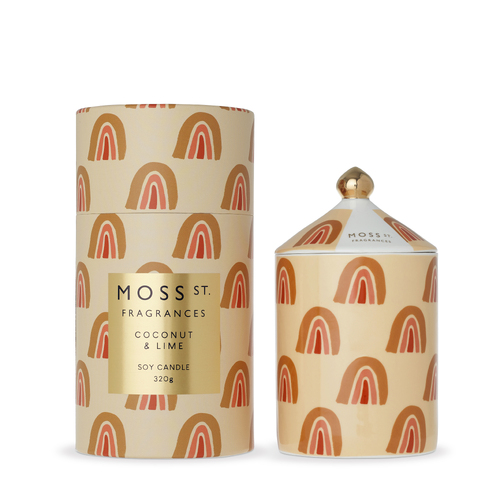 Coconut & Lime - Large Ceramic Candle