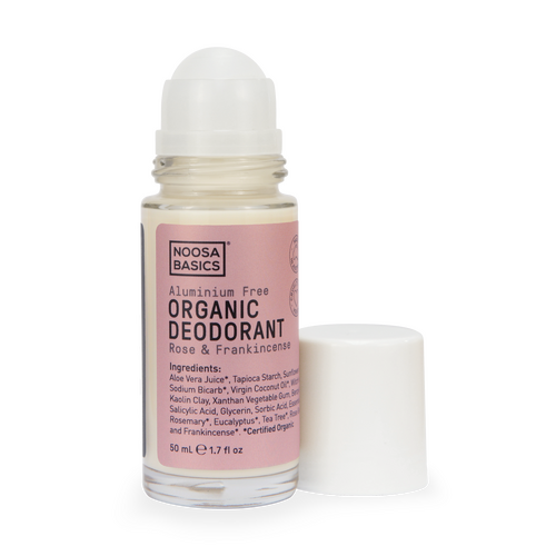 Rose + Frankincense - Natural Deodorant Roll-On