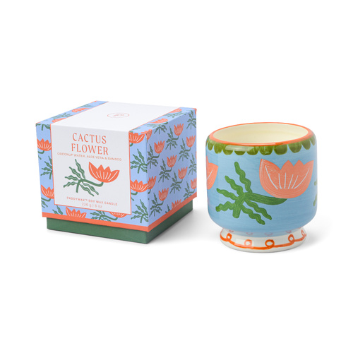 Cactus Flower - Ceramic Candle