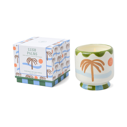 Lush Palms - Ceramic Candle