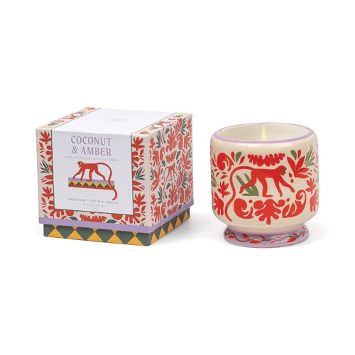 Coconut & Amber - Ceramic Candle
