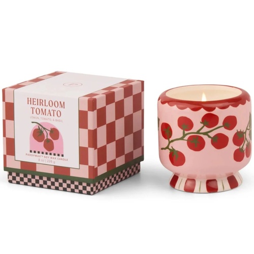 Heirloom Tomato - Ceramic Candle