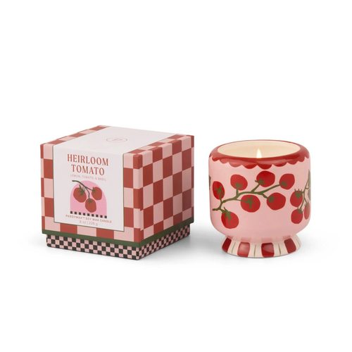 Heirloom Tomato - Ceramic Candle