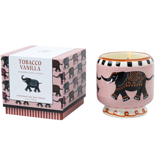 Tobacco & Vanilla - Ceramic Candle 