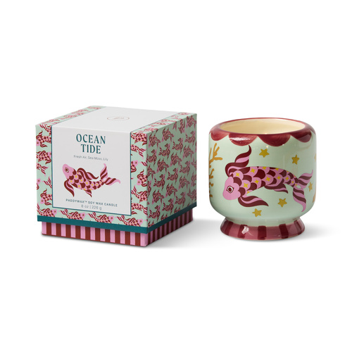 Ocean Tide - Ceramic Candle