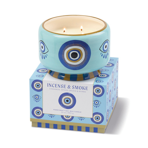 Incense & Smoke - Extra Large Ceramic Candle