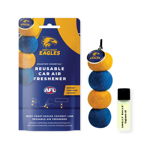 West Coast Eagles - AFL Reusable Car Air Freshener 