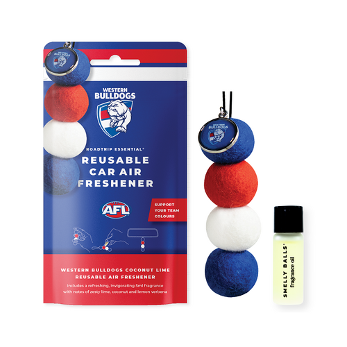 Western Bulldogs - AFL Reusable Car Air Freshener 
