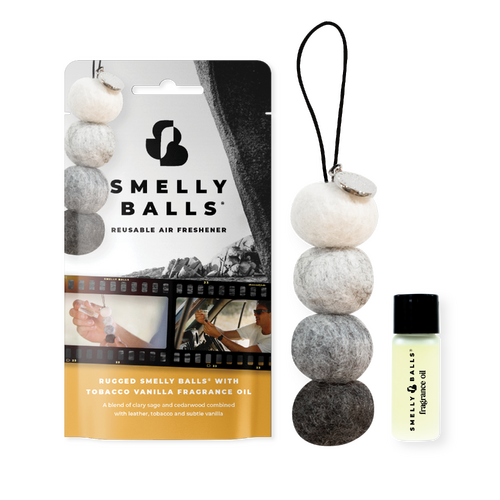 Rugged (Tobacco Vanilla) - Reusable Car Freshener