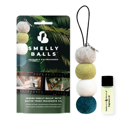 Serene (Native Trees) - Reusable Car Freshener 