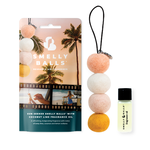 Sun Seeker (Coconut & Lime) - Reusable Car Freshener