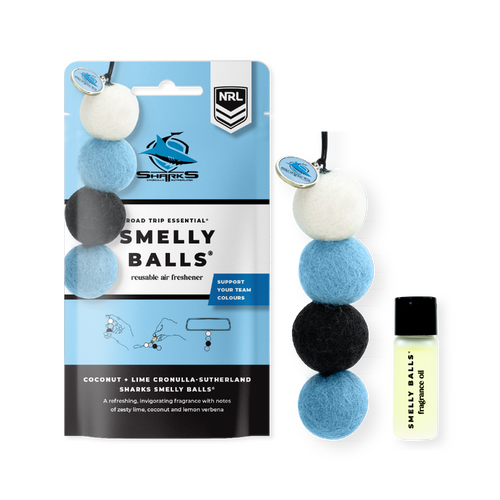 Cronulla Sharks - Reusable Car Freshener 