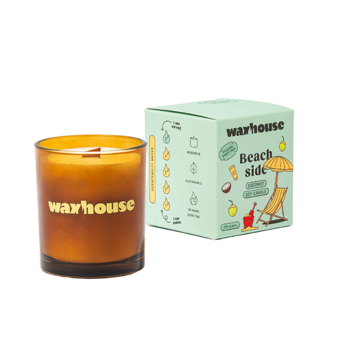 Beach Side - Wood Wick Candle 