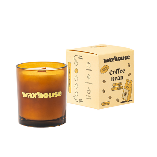 Coffee Bean - Wood Wick Candle 