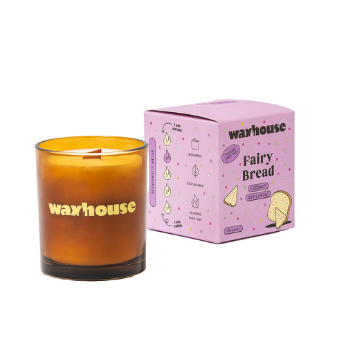 Fairy Bread - Wood Wick Candle 