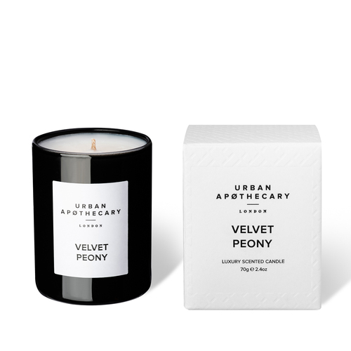 Velvet Peony - Mini Boxed Candle